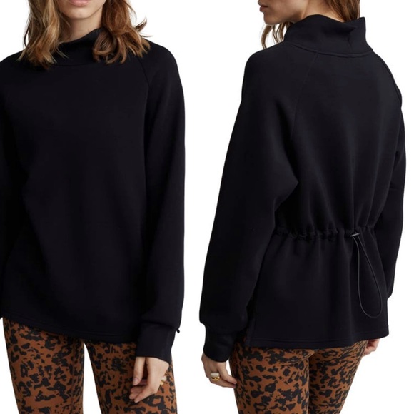 Varley Tops - VARLEY   Arcola Funnel Neck Sweatshirt In Black Size M